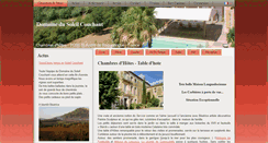 Desktop Screenshot of domaine-soleil-couchant.com